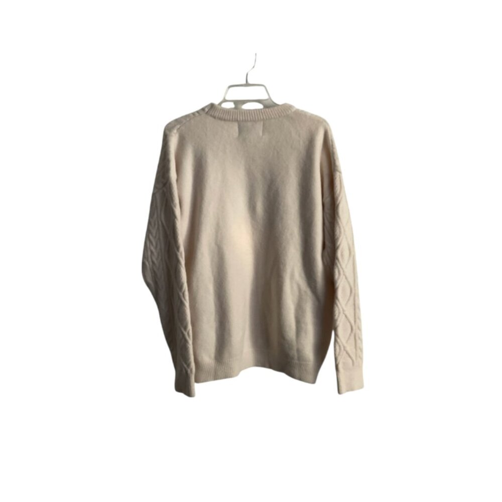 Aelfric Eden Off White Retro Rory Gilmore Knit Sweater — image 4 of 5